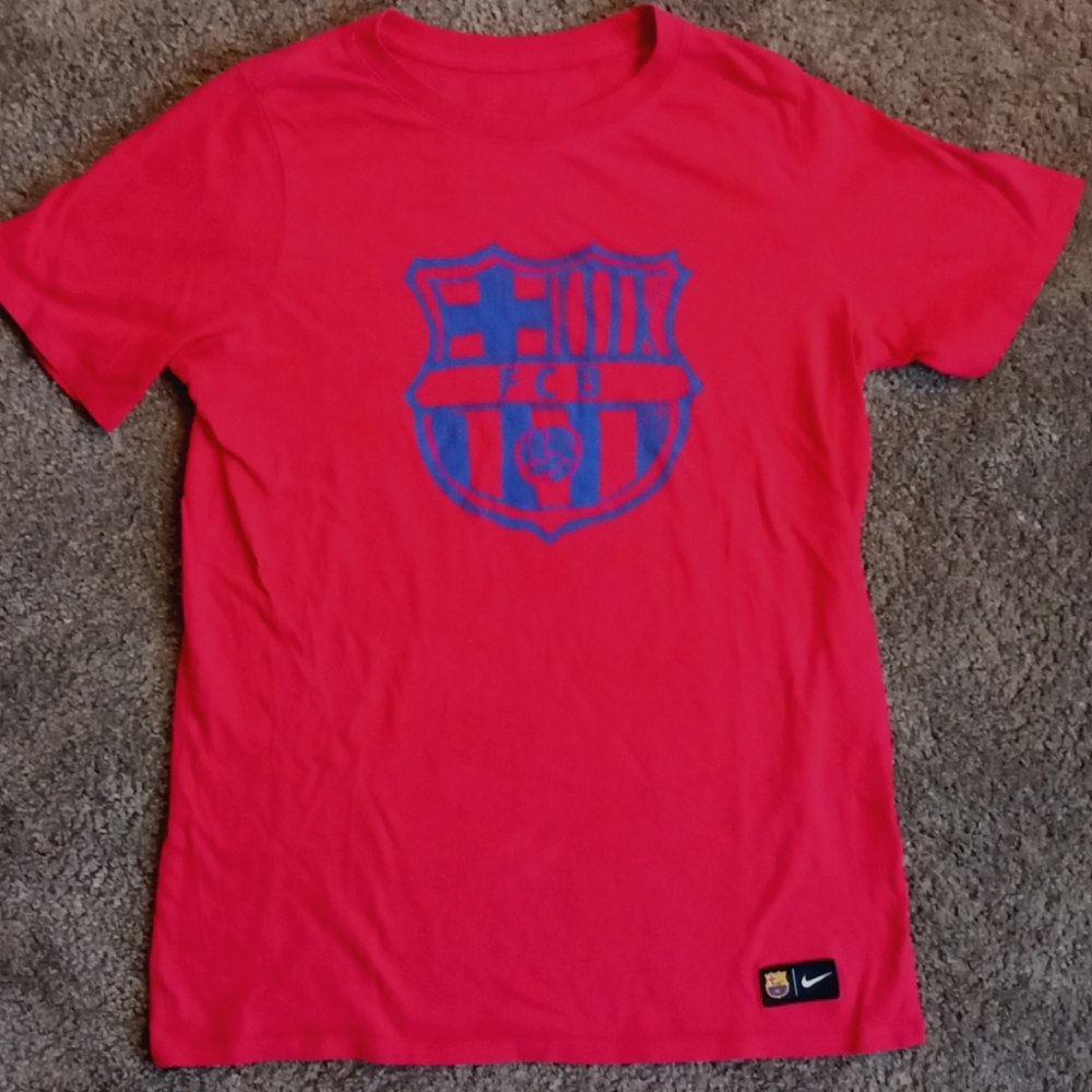 Nike - FC Barcelona T-Shirt - Red - Short sleeves